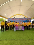 พิธีเจริญพระพุทธมนต์และทำบุญตักบาตรถวายพระราชกุศล เนื่องในโอกาสวันเฉลิมพระชนมพรรษา พระบาทสมเด็จพระเจ้าอยู่หัว 28 กรกฎาคม 2568